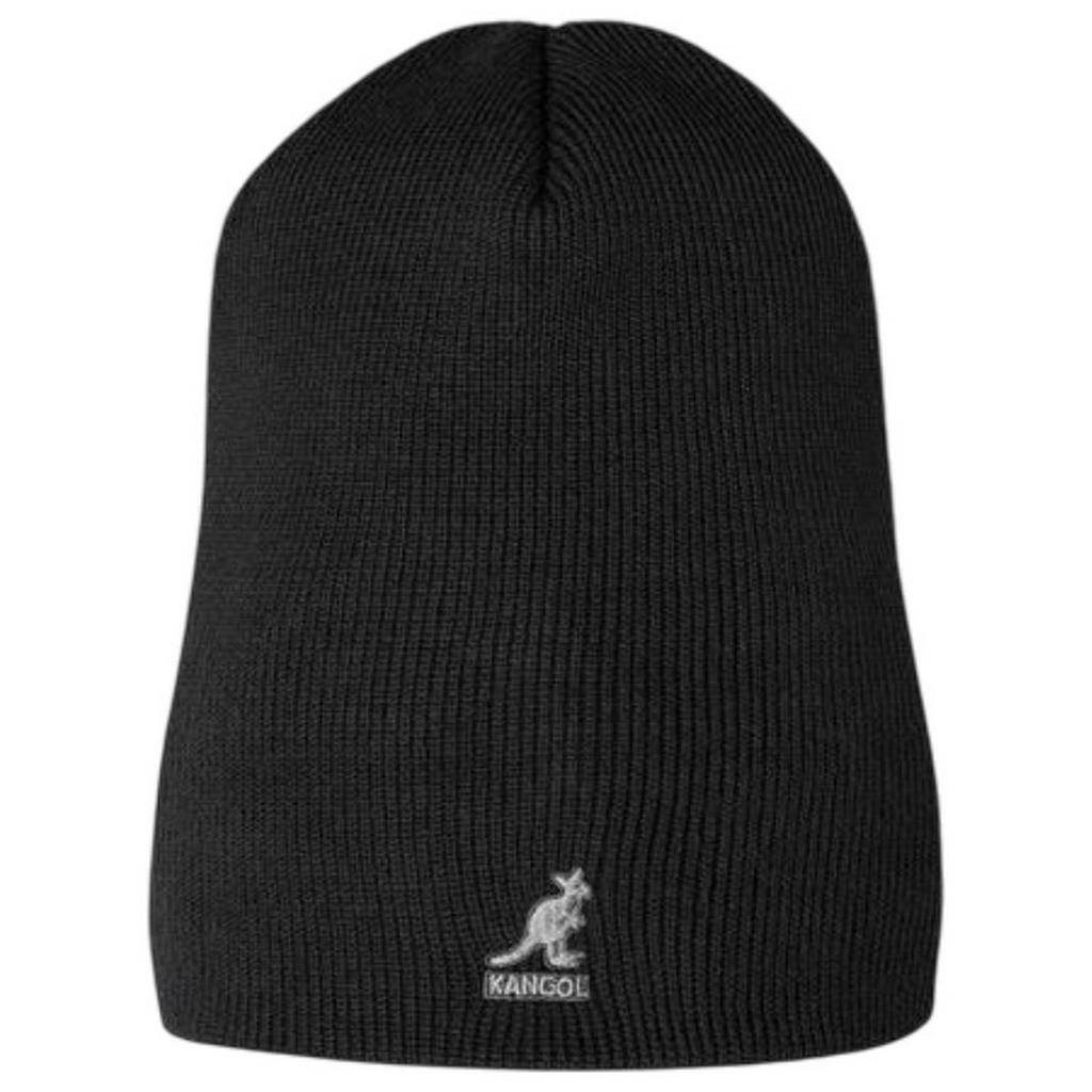 KANGOL Embroidered Logo Acrylic Pull-On Beanie