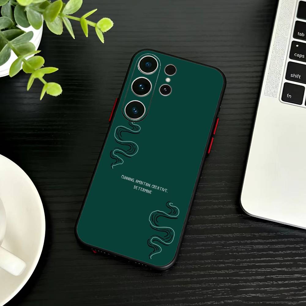 Classic Snake Phone Case For Samsung S26,S25,S24,S23,S22,S21,S20,Plus,Fe,Lite,Others Black Cover