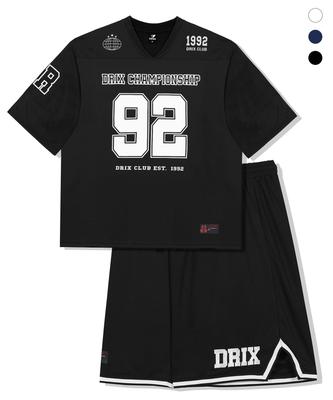 DRIX [Set-Up] Rugby Oversized Mesh Half Set-Up_3Color