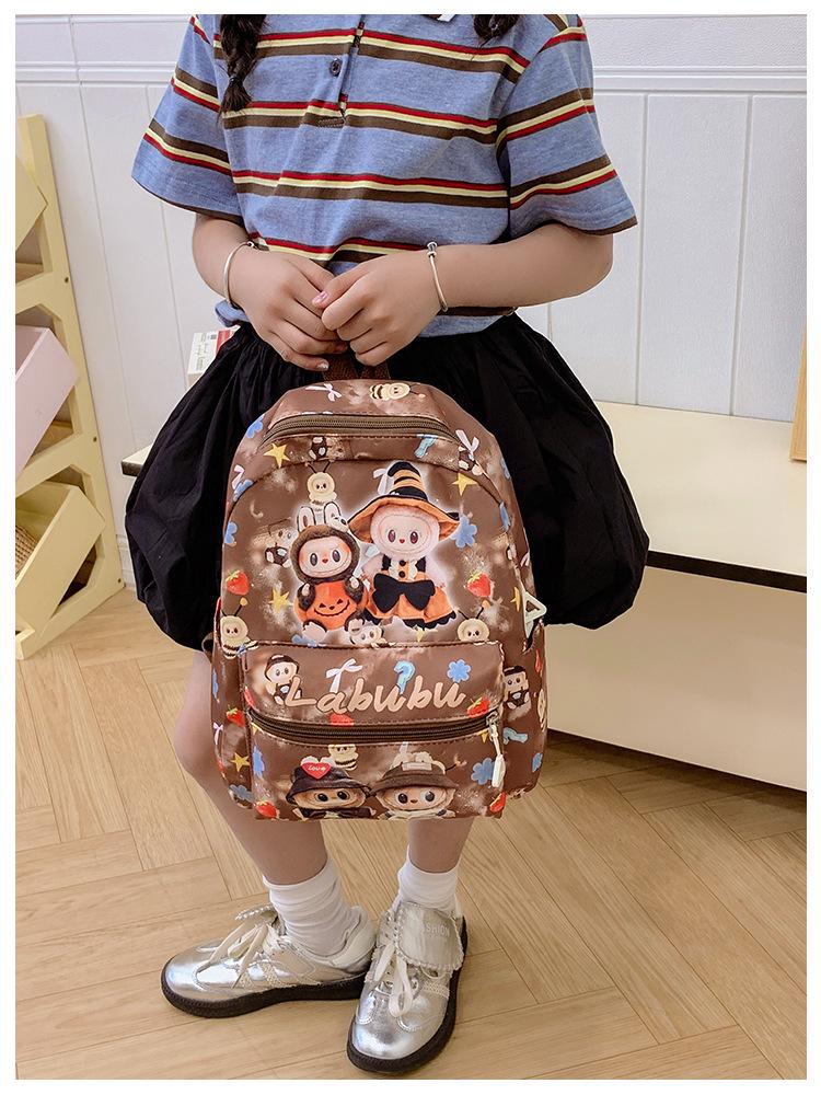 Cartoon Cute Children's Backpack: Stylish Kindergarten School Bag for Boys & Girls