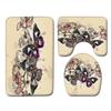 Bathroom Floor Mat Bathroom Mat Toilet Three-Piece Set