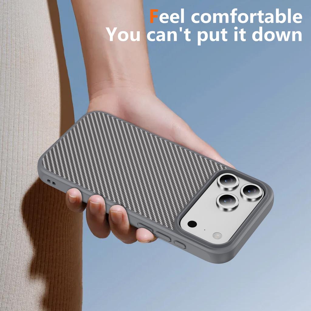 for iphone17 Luxury Carbon Fiber Drop Protection Coque Case for Iphone 17 Pro Max 16 Plus 17 Air Pro Iphone17 Iphone16