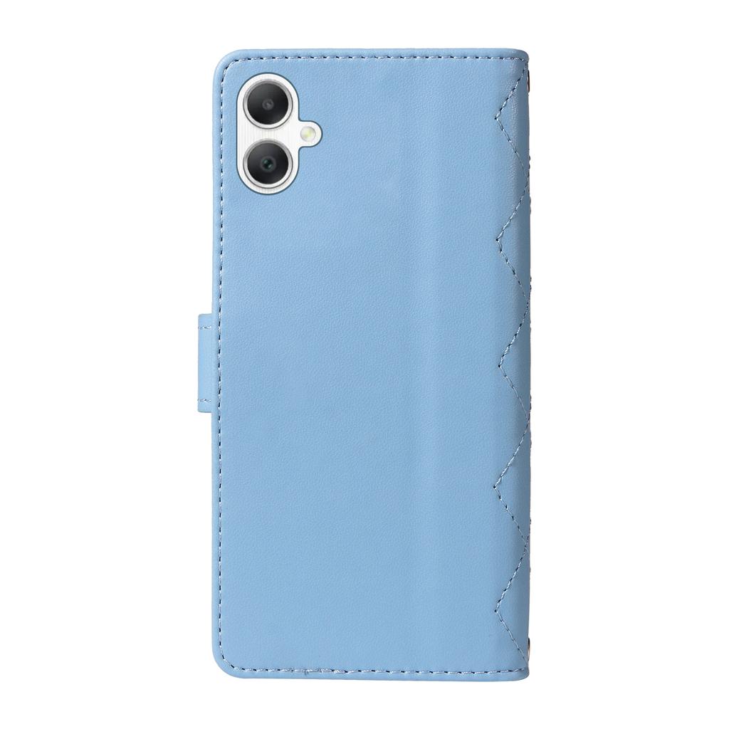 For Samsung Galaxy A07 4G/A06 4G/A06 5G Wallet Case Rhombus Leather Phone Cover with Strap
