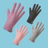Warm Gloves for Autumn and Winter Women's Cute Bow Plus Velvet Thickened German Velvet Electric Vehicle Cold Proof Touch Screen Gloves