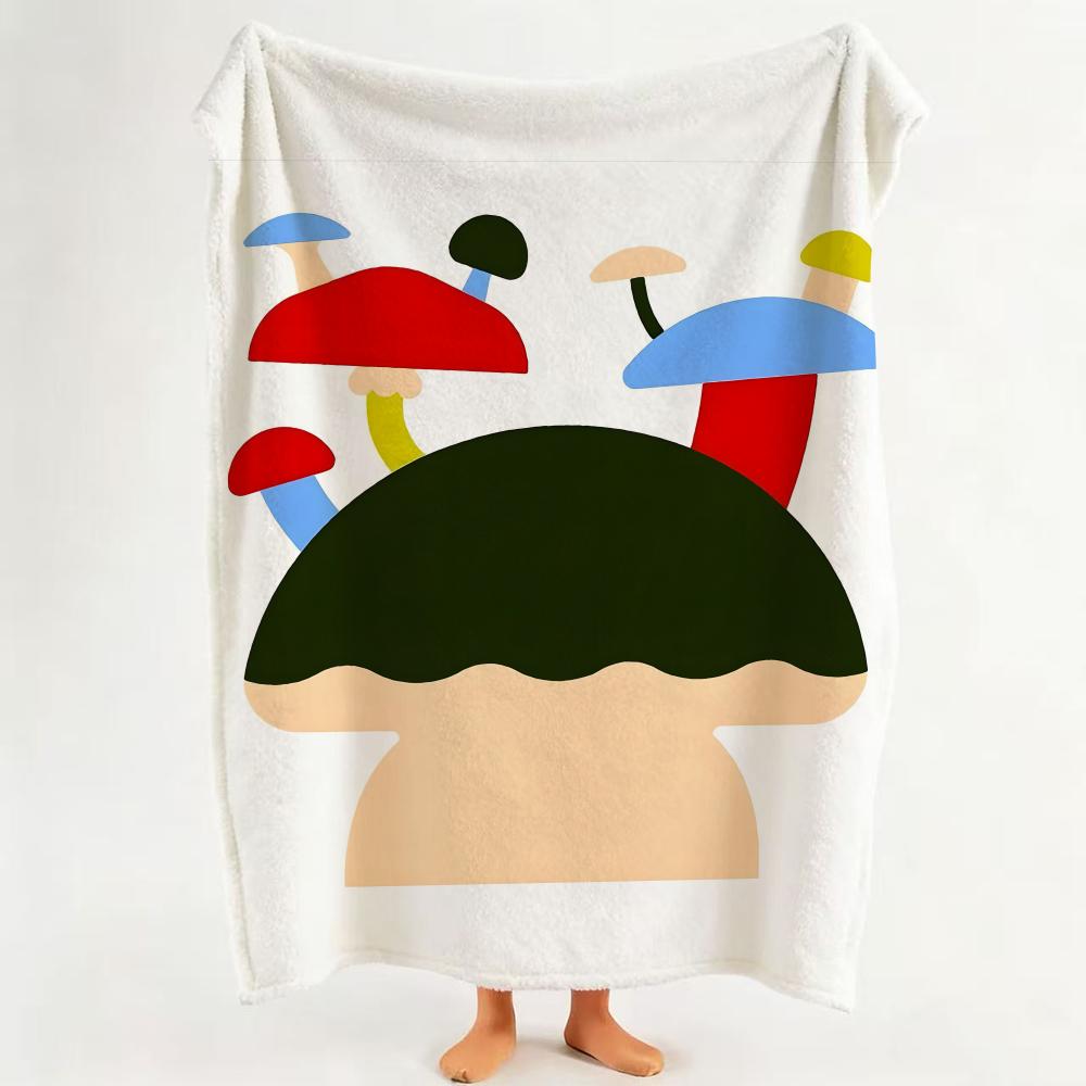 Illustrator G Giacomo Bagnara Throw Flannel Throw Blanket Suitable for Sofa Living Room Bedroom