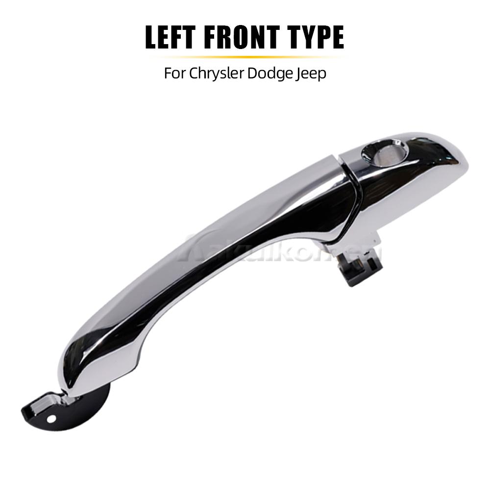 5065801AG Car Chrome Front Door Rear Door Outer Handle For Chrysler Sebring 2007-2010 300/300c 2004-2010 For Dodge Avenger