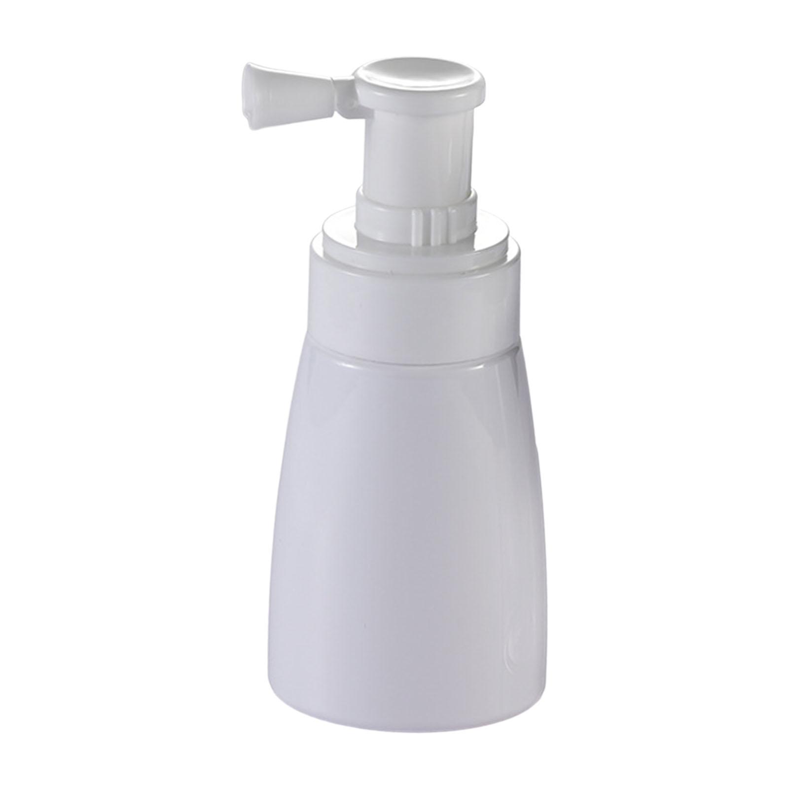 

Empty Refillable Powder Spray Bottle Empty Body Glitter Spray Bottle Dispenser Dry Powder Container for Travel Hair Salon Home белый