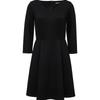 VEROMODA Women's V-Neck 3/4 Sleeve Belted Midi Dress