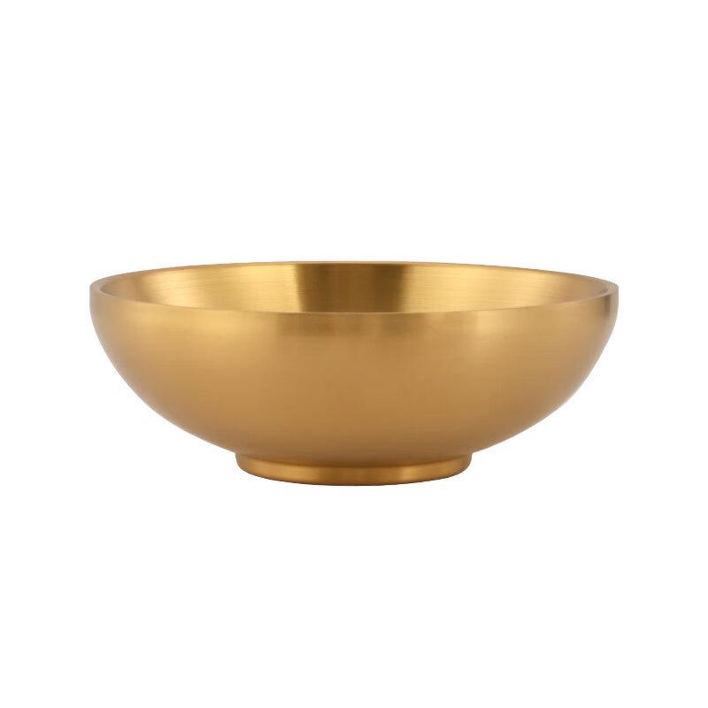 Commercial Gold Round Noodle Bowl