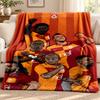 Galatasaray Blanket Flannel Blanket Soft Cozy Plush Throw for Sofa Bed Lightweight Home Decoration Outdoor Camping