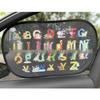 Adjustable Foldable Car Side Window Sunshade - Offers Sun Protection and Heat Insulation Without Blocking the View