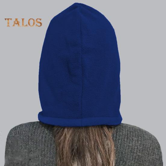 Zimní cyklistická čepice s obličejovým štítem, nastavitelná, větruodolná, tlustá plyšová, plná ochrana, venkovní zahřívací čepice do chladného počasí