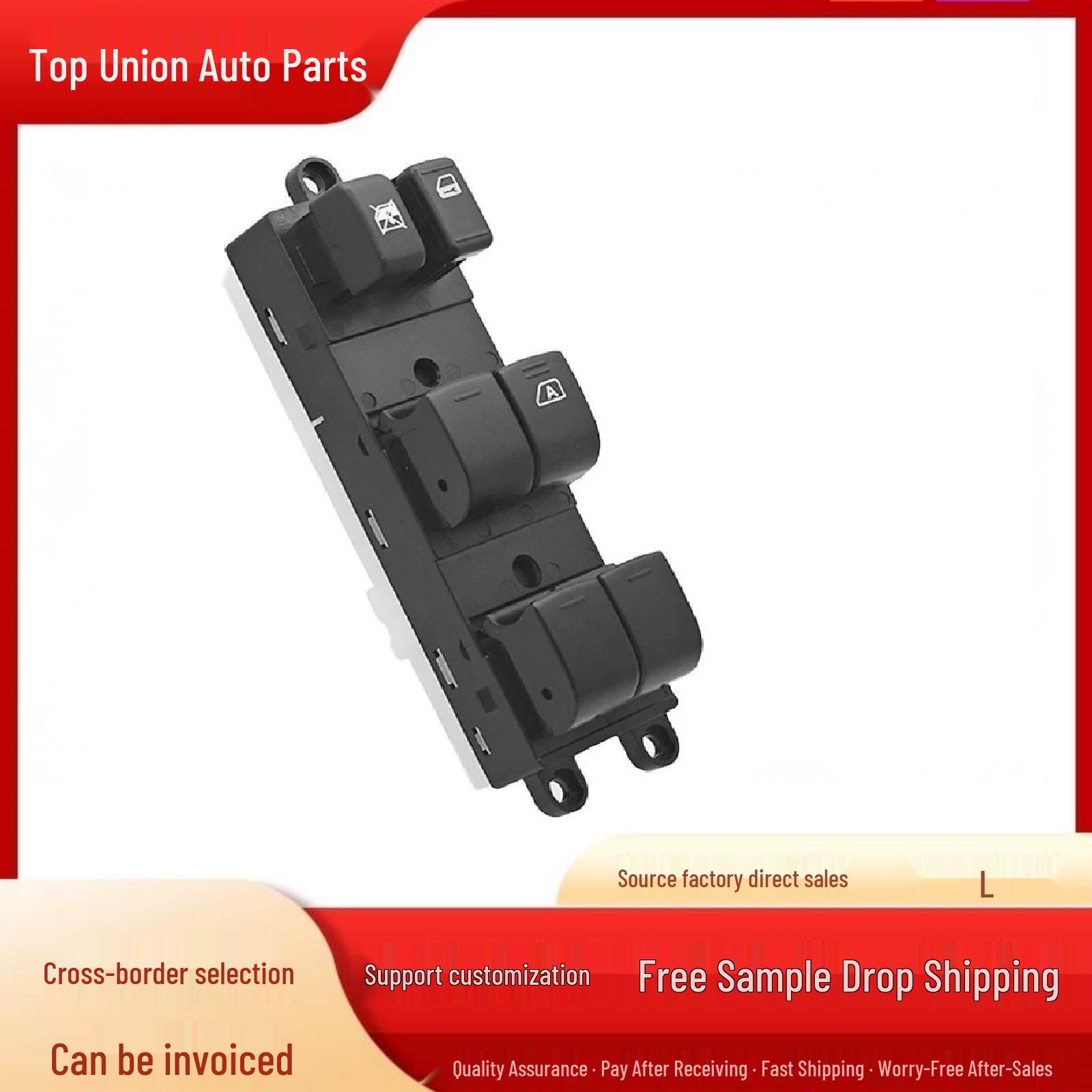 Nissan Window Regulator Switch Button 25401-ED000: Car Window Lift Control Compatibility Electric