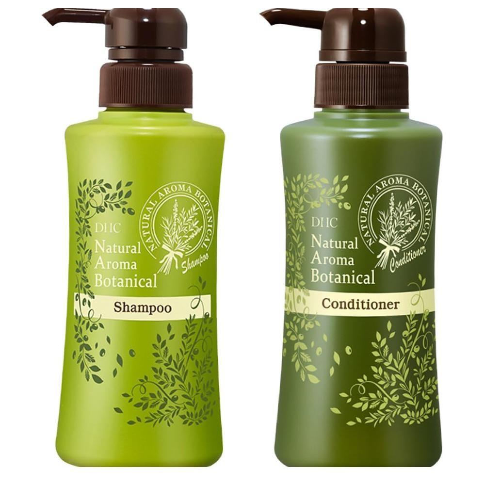 Natural Aroma Botanical Refill DHC Shampoo + Conditioner Set 1 Pack Aroma Botanical DHC (Shampoo