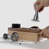 51/53/58mm Coffee Tamper Constant Pressure Calibrated Spring  Coffee Powder Press Threaded Bottom Espresso Distribution Tool