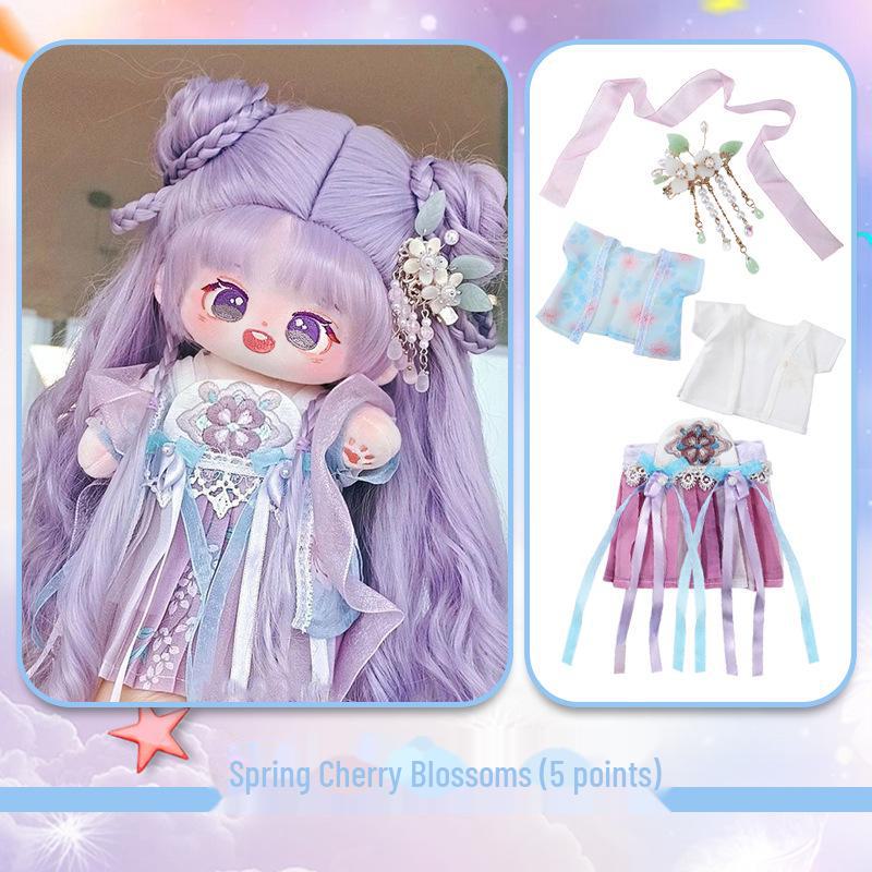 

Кукла-девочка из натурального хлопка высотой 20 см в милом платье, юбке и туфлях Clothes or Accessories Only (Excludes Doll)