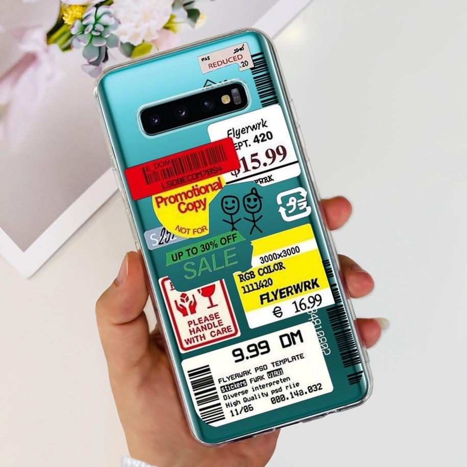 For Samsung Galaxy S10 Lite Plus Case Lovely Astronaut Soft Silicone Phone Cover For Samsung S10 Plus S10e Funda S10+ S 10 Coque