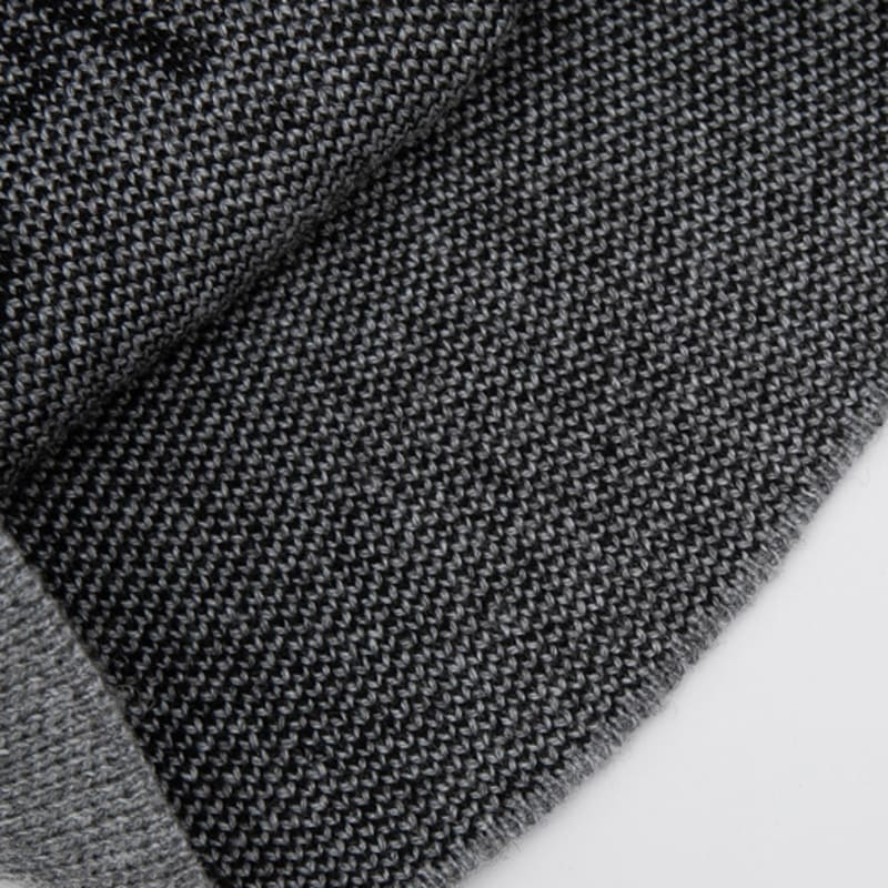 ROLAROLA LOGO JAQUARD BEANIE GRAY