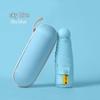 Portable Black-Coated UV Protection Capsule Umbrella