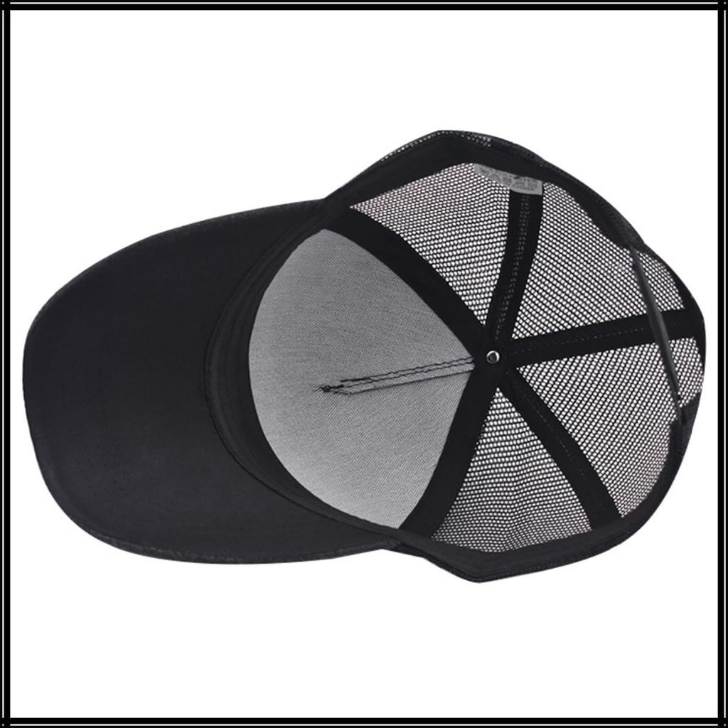 Baseball CZA418 [White Fang] Hat, Cap, Cap, Mesh, Embroidered, Breathable, Outdoor, Stylish, Men's, Women's, (Navy)