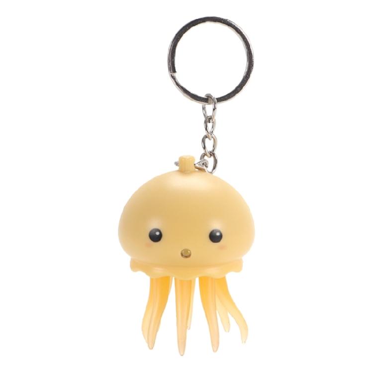 Unique Anime Figurine Pendant Keyring Car Key Bag Octopus Toy Keychain Keyholder
