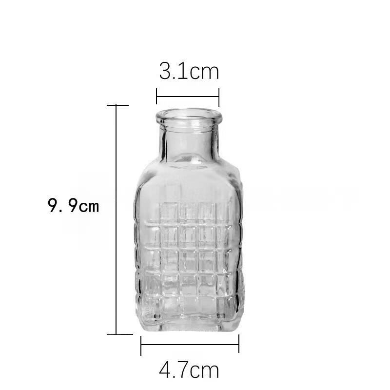 Shangqi Decorative Glass Flower Vase Set