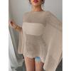 Lady See Through Shoulder Wrap Scarf Multipurpose Sun Shielding For Travel And Daily Use