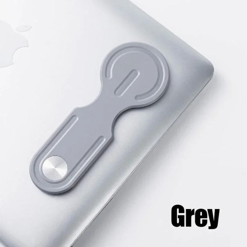 Back Mount Magnetic Phone Holder Plastic Laptop Back Mount New Rotation Stand  Notebook Use