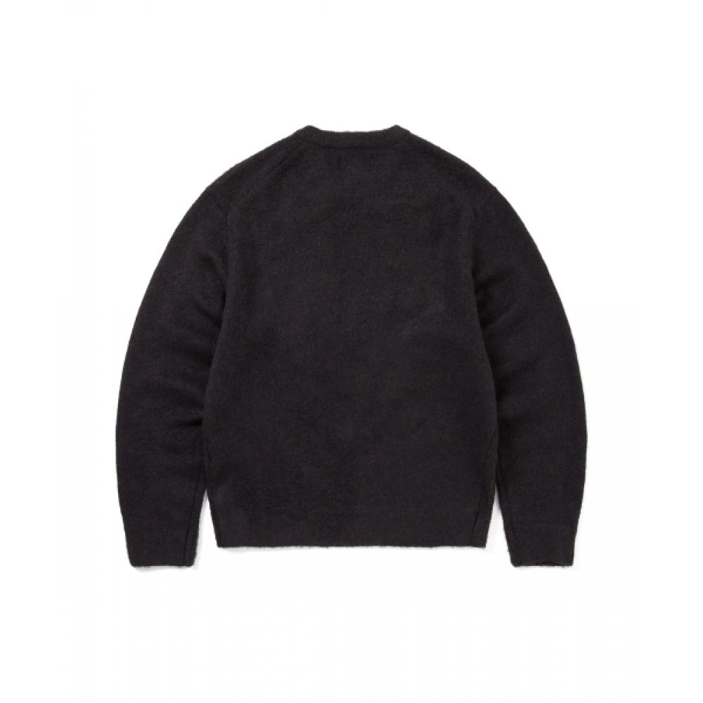 Thisisneverthat Hart Logo Gebreide Trui Donkerblauw