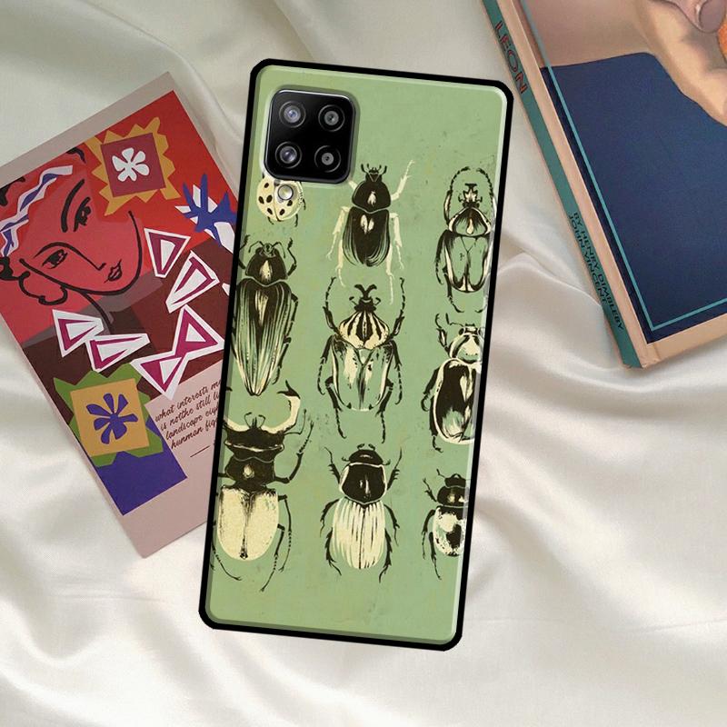 Beetles Insects Case For Samsung Galaxy A33 A13 A36 A56 A23 A52 A32 A12 A54 A34 A14 A16 A26 A53 A15 A35 A55