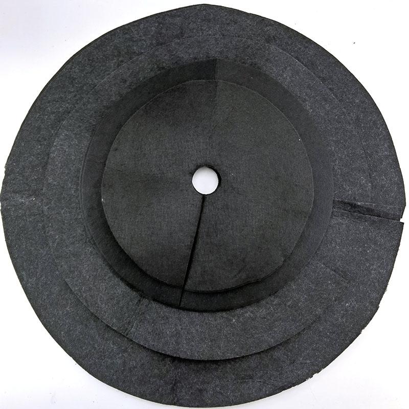 5 pezzi 15 cm 42 cm 52 cm giardino albero pianta copertura protezione tappetini panno ecologico controllo pacciamatura barriera vaso di fiori attrezzi da giardinaggio