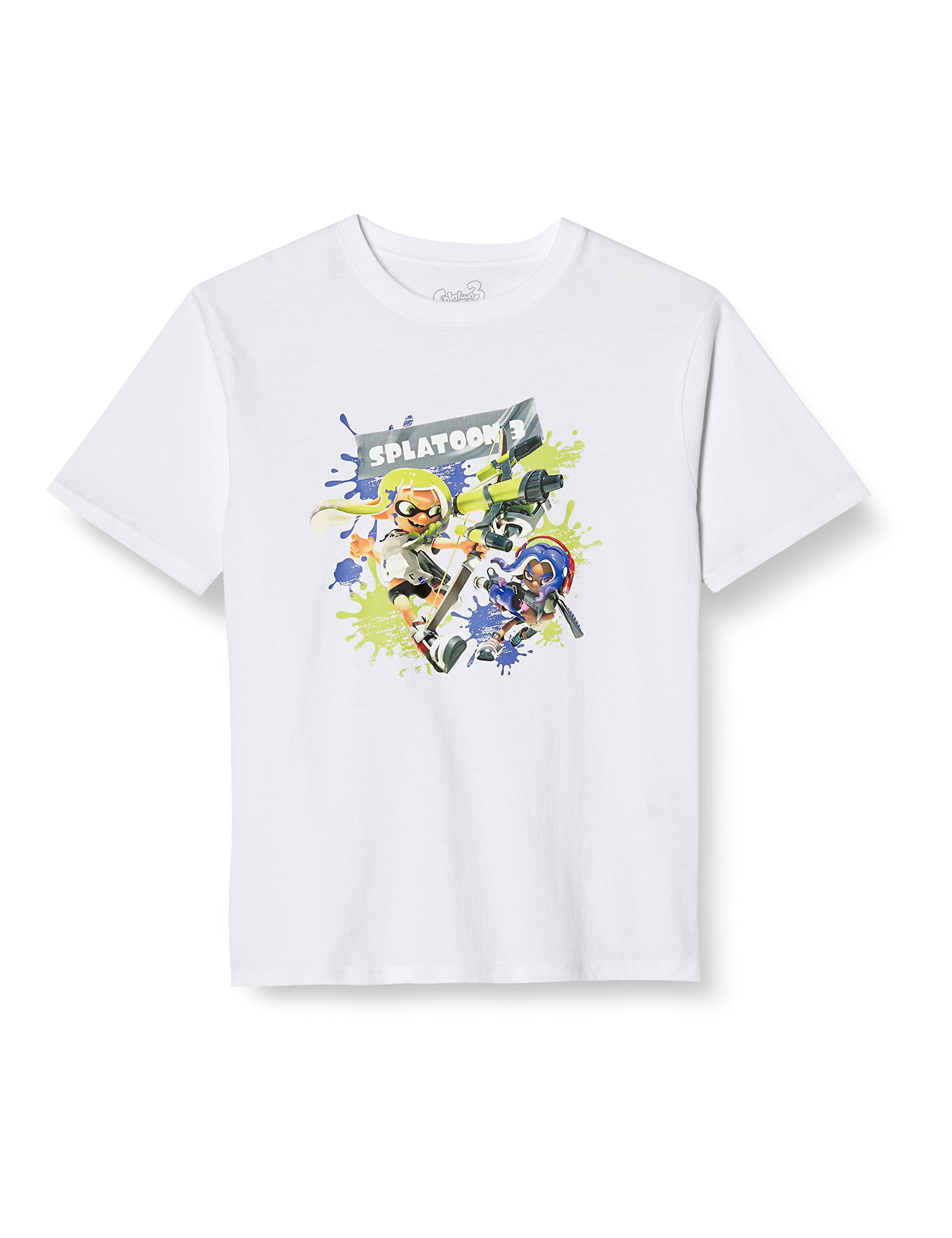 

Short Sleeve 3 Nawabari Battle White M [Splatoon] T-shirt белый