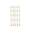 25-Pack Striped Paper Straws For Kids,  Festive Party Decoration Supplies