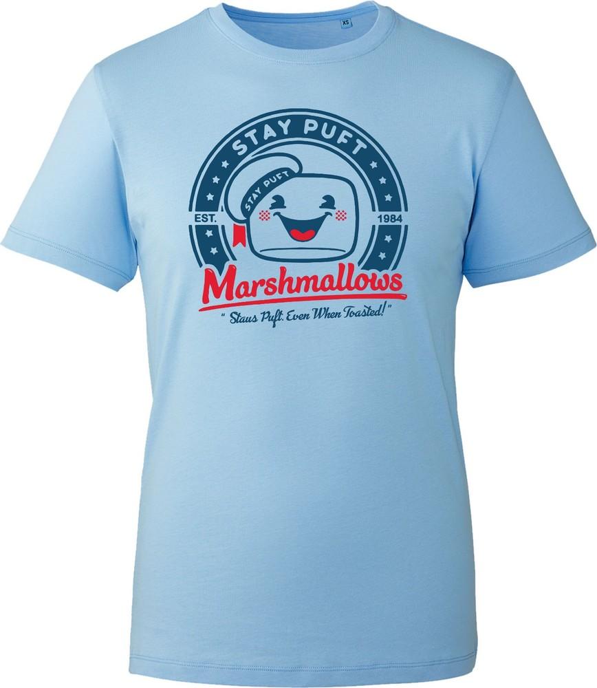 Stay Puft Marshmallows 80s Tshirt Ghost Novelty Busters Science Comedy Gift Top S