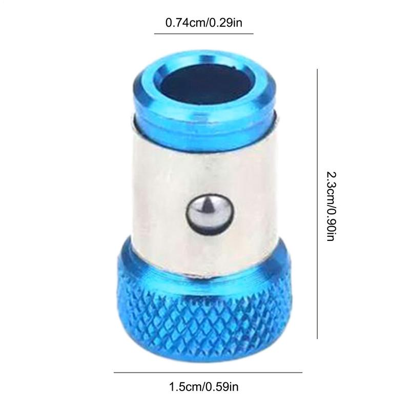 Magnetic Screwdriver Ring Screwdriver Head Ring Extractor Driver Efficient Magnetizer Too For Furniture Installation Electric
