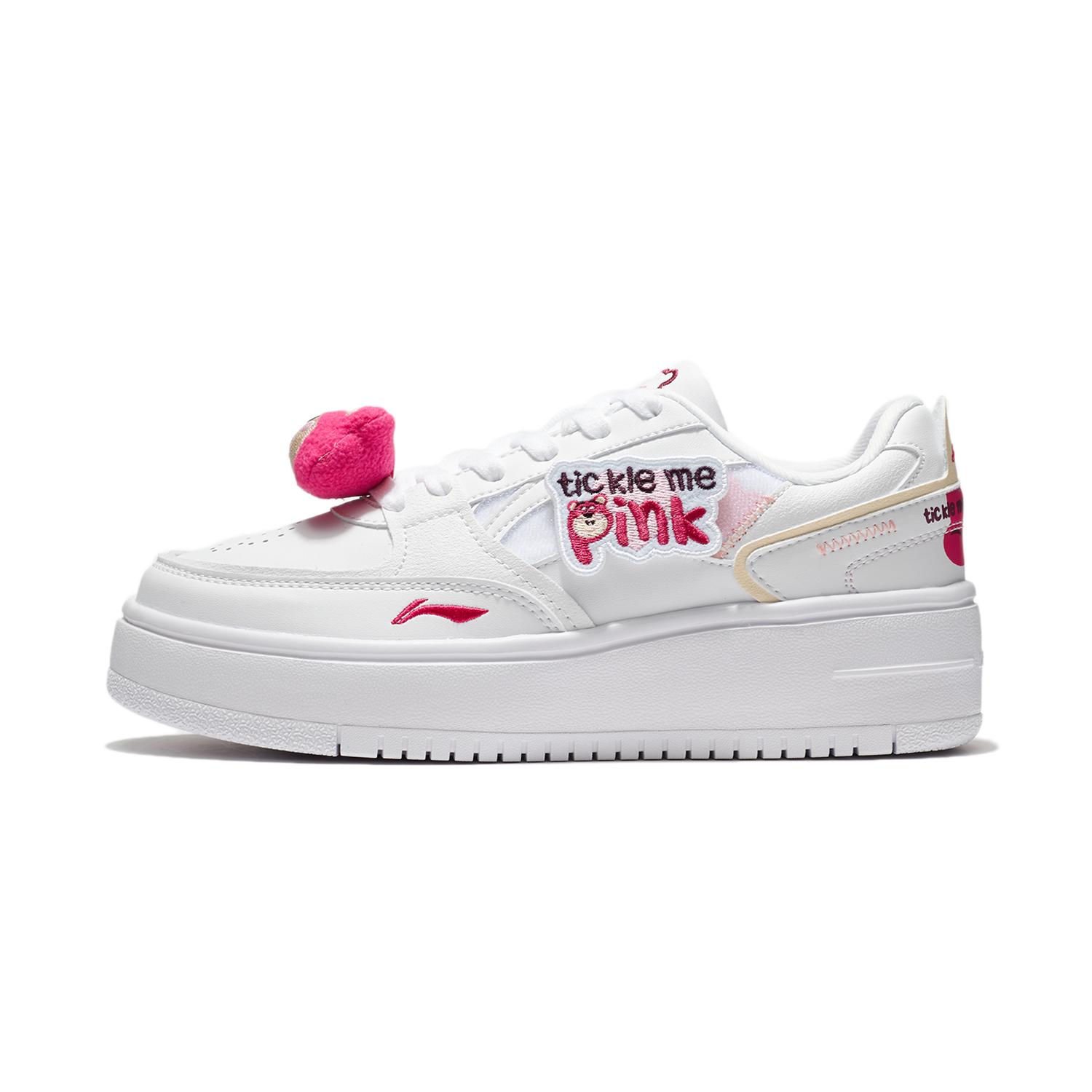 

Disney X LINING Cheese Skateboard Shoes Women s Low top White 37