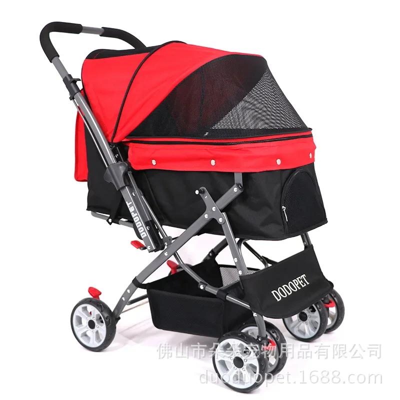 Pet Dog Dog Trolley Reversable Cat Out Trolley Quick Installation Foldable