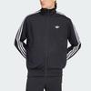 adidas Oryginalna kurtka męska Firebird z haftowanym logo, zapinana na zamek, z wysokim kołnierzem, z długim rękawem KE0782
