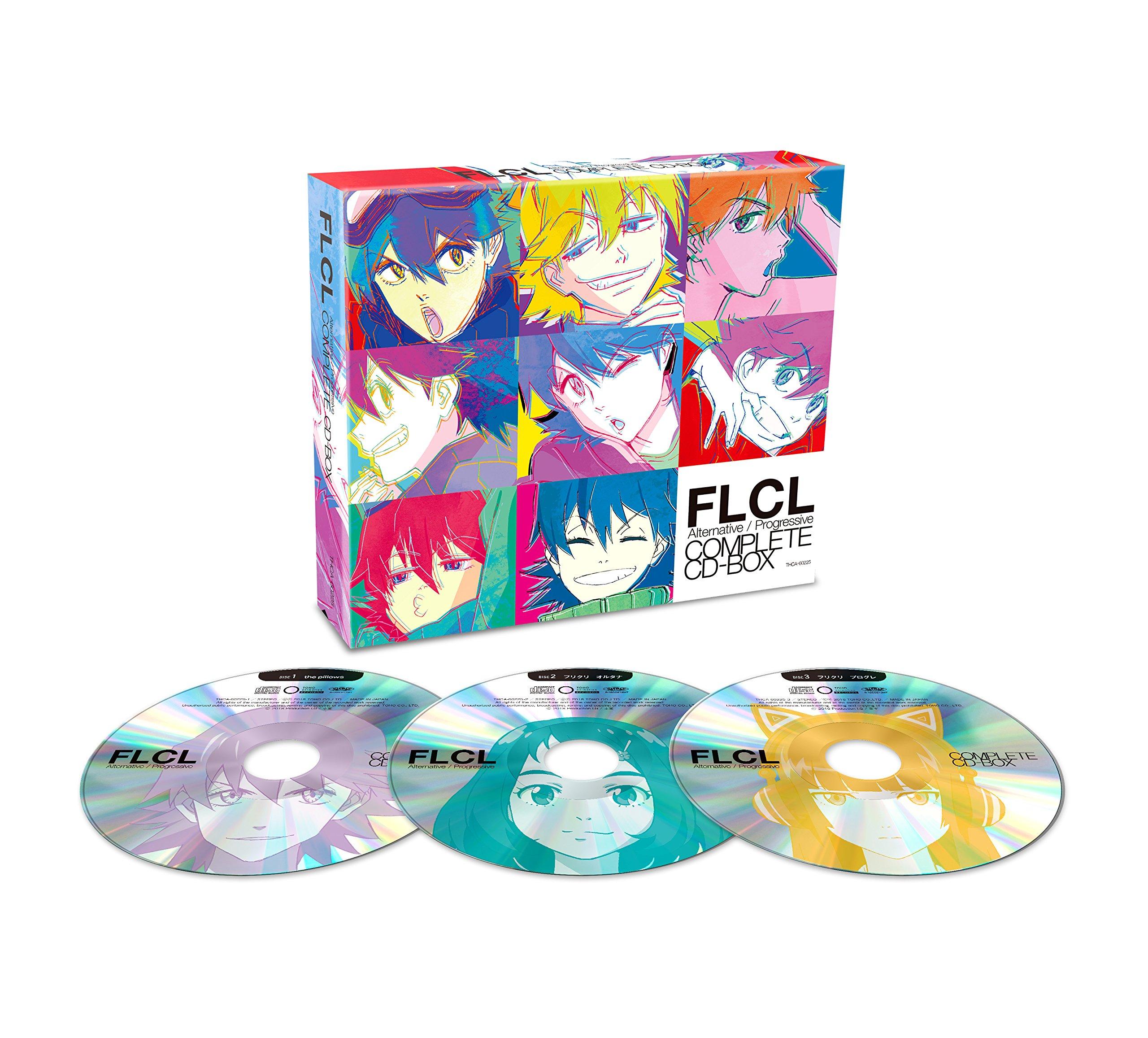 

Версія фільму FLCL Alternative/Progressive COMPLETE CD-BOX