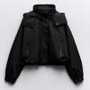 Spring and Autumn Hooded Short Jacket Women