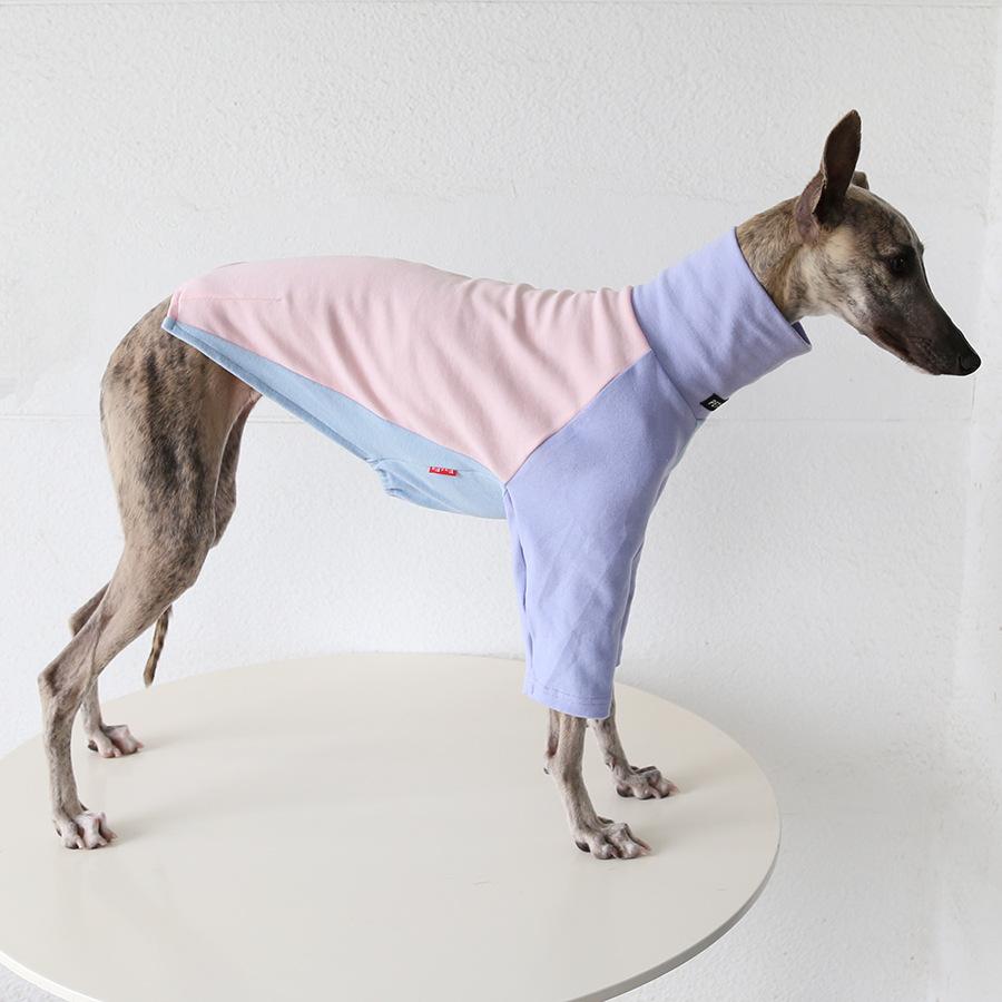 Spring Autumn Dog Clothes Whibbit Greyhound 2 Legged Long Sleeve Pet Sweaters XS-2XL Puppy Jumpsuits Shirts Tee