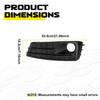 Fog Light Lamp Bezel Cover For - Subaru Impreza Bumper Driver+Passenger