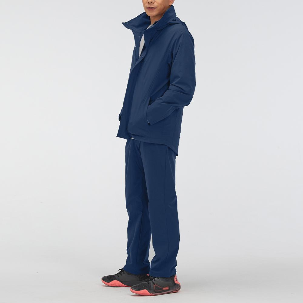 Under Armour Solid Color Logo Sports Training Woven Hooded Jacket Men Jackets Academy-Blue 21600409-408