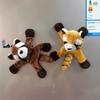 Chinese Raccoon Plush Refrigerator Stickers Cute Creative Little Panda Post-it Notes Magnetic Sticke Refrigerator Stickers Decor