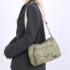 Vintage Soft Leather Bag Women's Large Capacity Multi-compartment Mother Bag Crossbody Bag