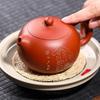 Yao Tianzhen Shede Zisha Teapot - Silver Inlay