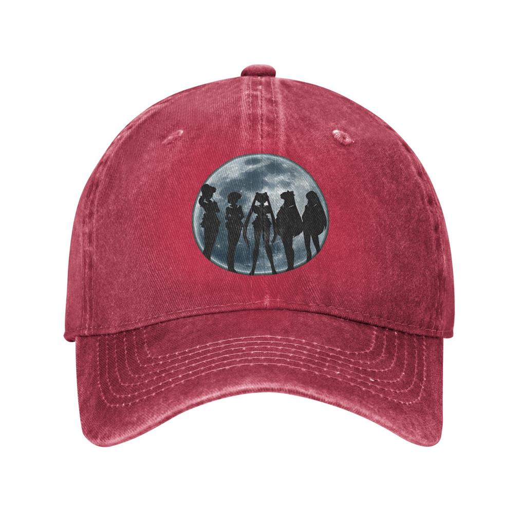SSailor MMoon Anime Art Sun Baseball Cap  Unisex Unisex Design Trucker Hat Summer Vintage Outdoor Sports Sunscreen Baseball Caps