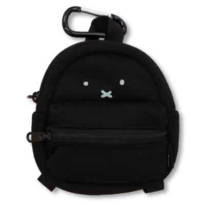 Miffy Sweat Backpack Pouch Black