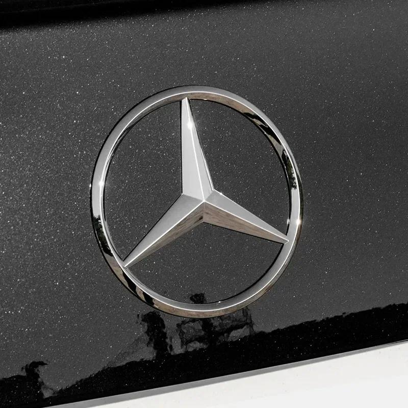Ny C200 E200 För Mercedes Benz ABS Stjärnklistermärken Bil Bakre Bagagelucka Emblem För Mercedes Benz S320 W164 W203 W204 W168 C180 E320 A2