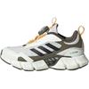 Climacool Ventania Synthetic Leather Fabric Trendy Comfortable Slip Resistant Durable Low Top Running Shoes Kids Running Shoes White JR3204